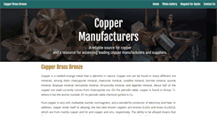 Desktop Screenshot of copper-brass-bronze.com